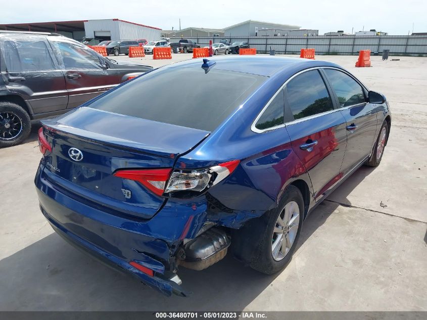 2017 HYUNDAI SONATA SE - 5NPE24AF0HH443726