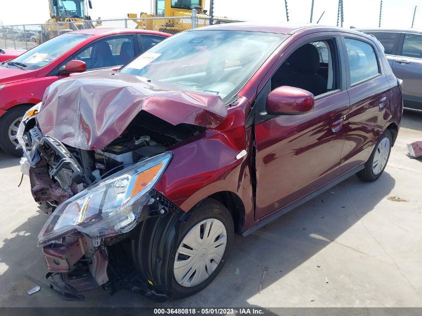 2022 MITSUBISHI MIRAGE ES/LE - ML32AUHJXNH009343