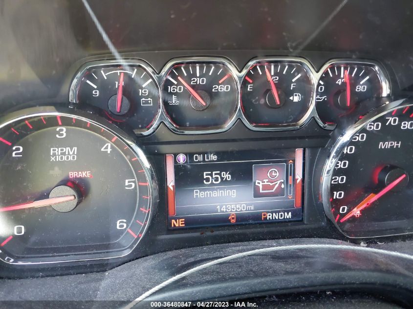 2015 GMC SIERRA 1500 SLE - 3GTP1UEC1FG380265