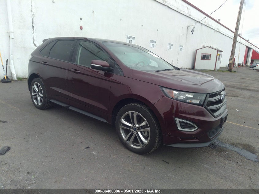 VIN 2FMPK4AP1HBB38096 2017 FORD EDGE SPORT