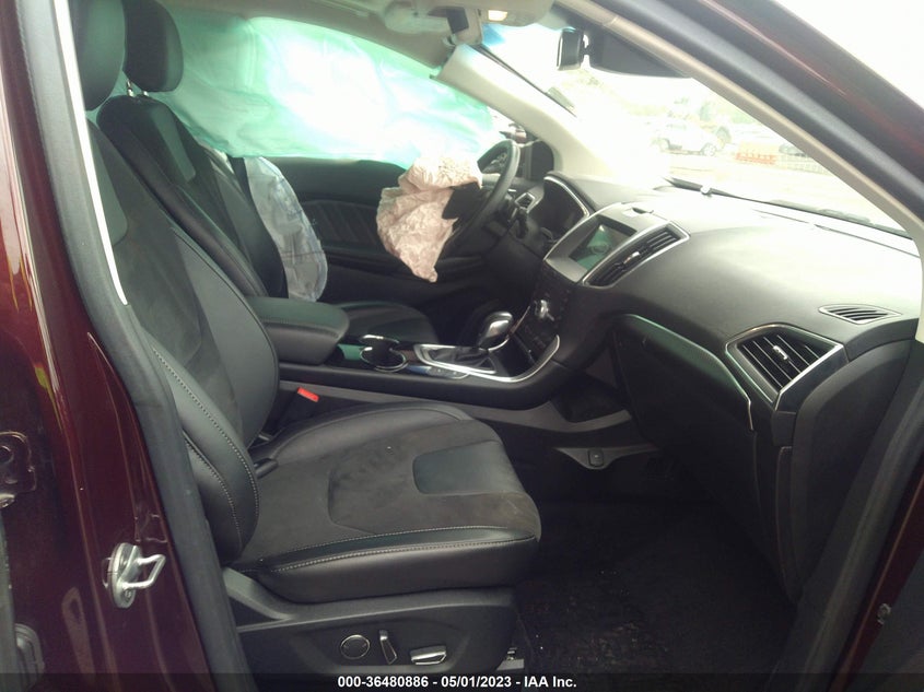 VIN 2FMPK4AP1HBB38096 2017 FORD EDGE SPORT