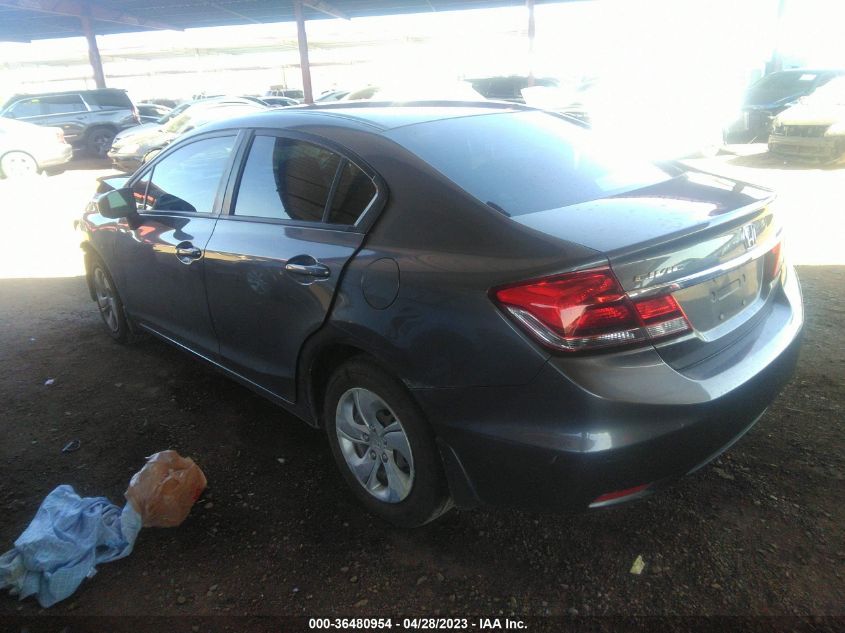 2014 HONDA CIVIC SEDAN LX - 19XFB2F54EE086141