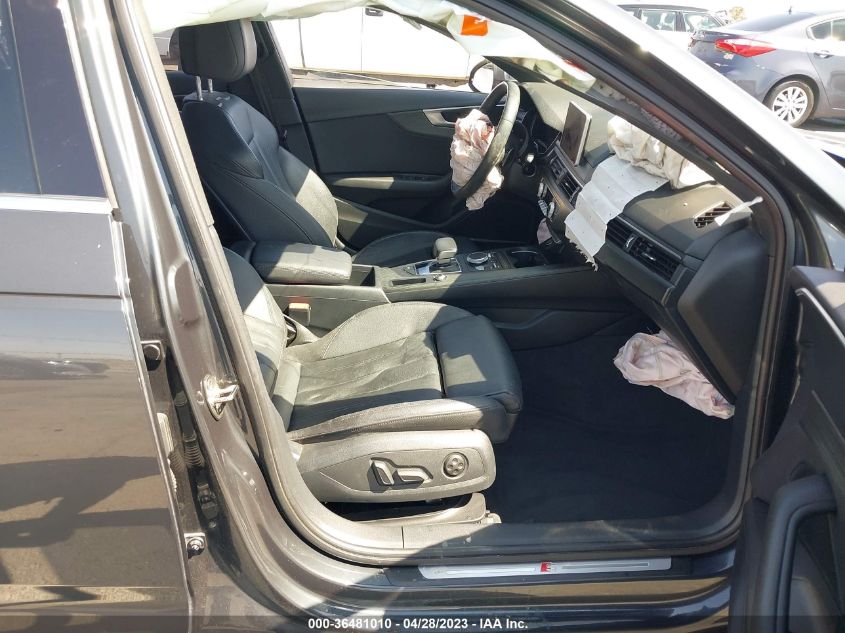 2018 AUDI A4 PREMIUM PLUS - WAUENAF48JN018786