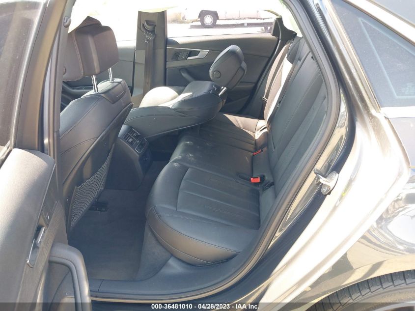 2018 AUDI A4 PREMIUM PLUS - WAUENAF48JN018786