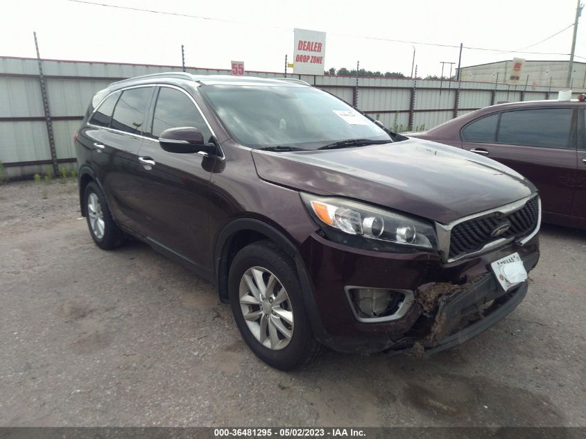 2016 KIA SORENTO LX - 5XYPG4A37GG026447