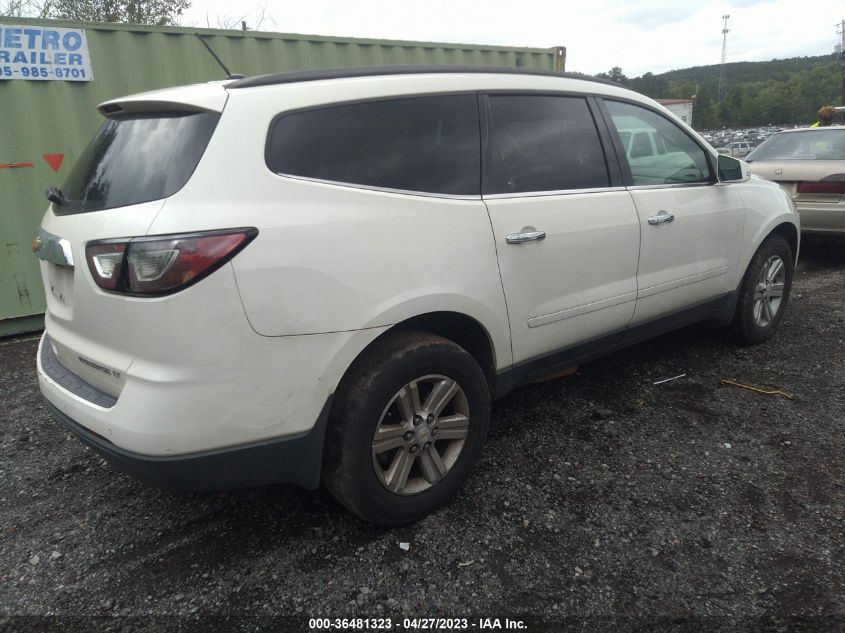 2014 CHEVROLET TRAVERSE LT - 1GNKRHKD8EJ113720