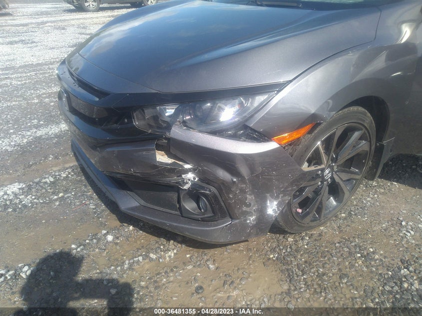 VIN 2HGFC2F87MH551216 2021 HONDA CIVIC SEDAN SPORT