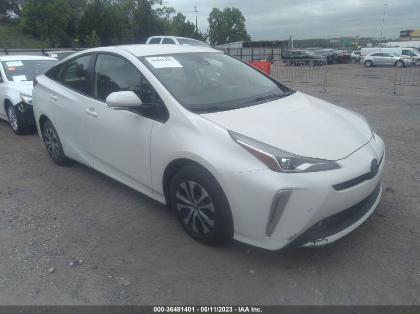 2019 TOYOTA PRIUS LE/XLE - JTDL9RFU2K3012749
