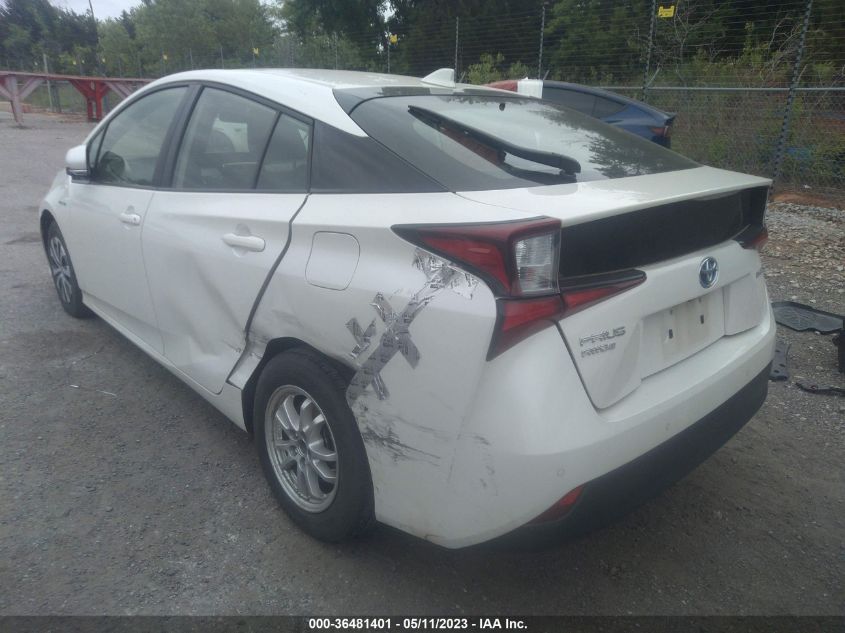 2019 TOYOTA PRIUS LE/XLE - JTDL9RFU2K3012749