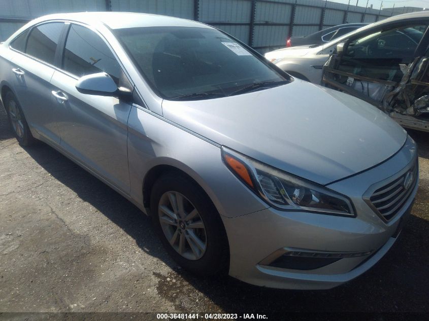 2015 HYUNDAI SONATA 2.4L SE - 5NPE24AFXFH058039