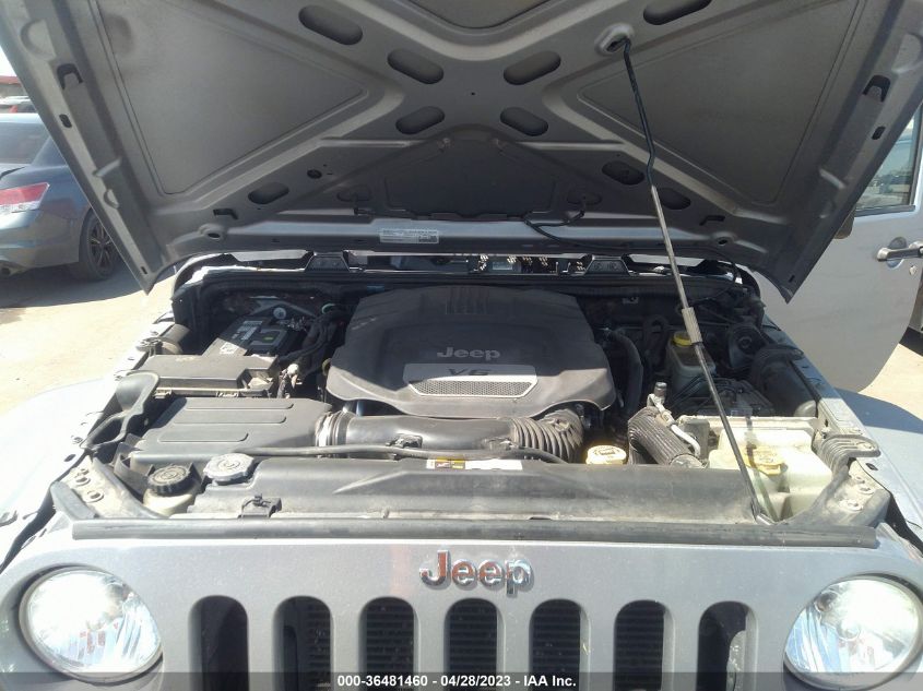 2015 JEEP WRANGLER UNLIMITED SPORT - 1C4BJWDG6FL518766