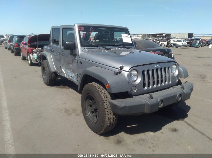 2015 JEEP WRANGLER UNLIMITED SPORT - 1C4BJWDG6FL518766