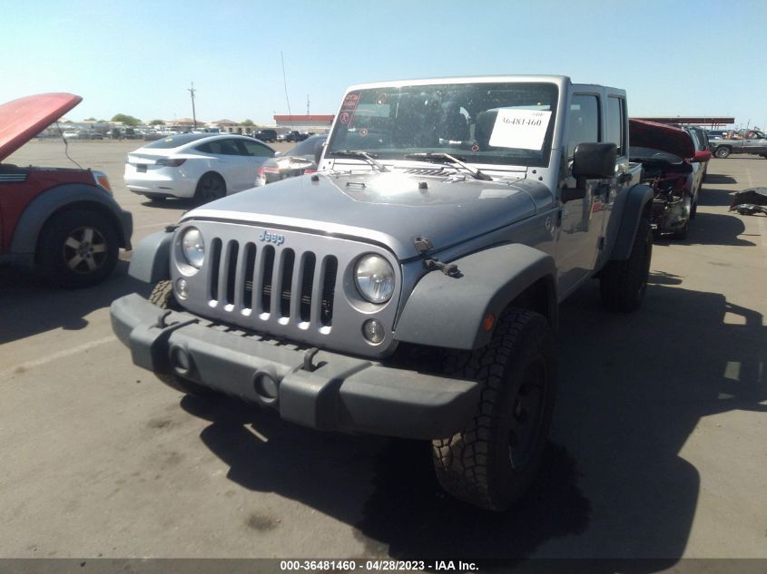 2015 JEEP WRANGLER UNLIMITED SPORT - 1C4BJWDG6FL518766