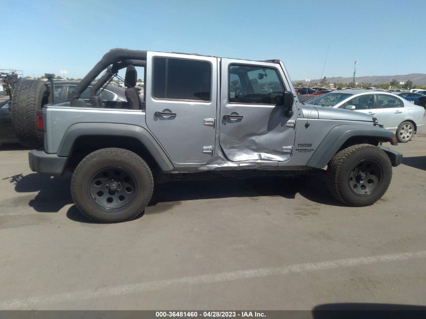 2015 JEEP WRANGLER UNLIMITED SPORT - 1C4BJWDG6FL518766