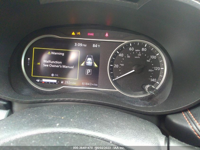 2021 NISSAN VERSA SR - 3N1CN8FV2ML814422