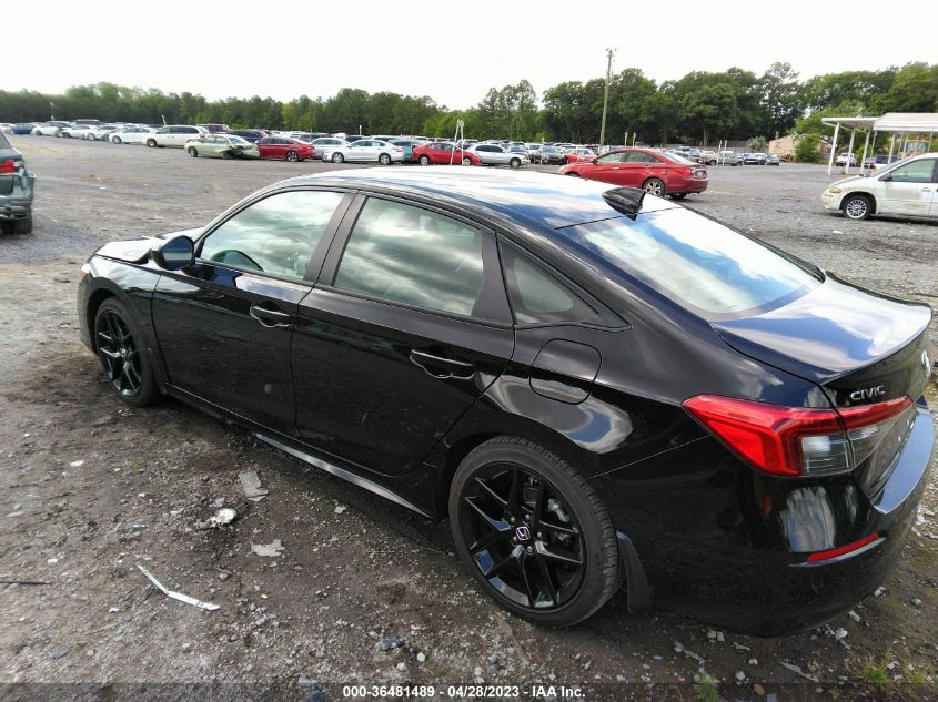 2023 HONDA CIVIC SEDAN SPORT - 2HGFE2F55PH525508