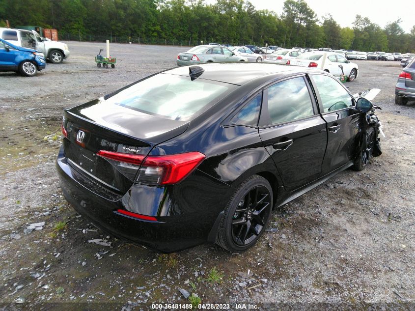 2023 HONDA CIVIC SEDAN SPORT - 2HGFE2F55PH525508