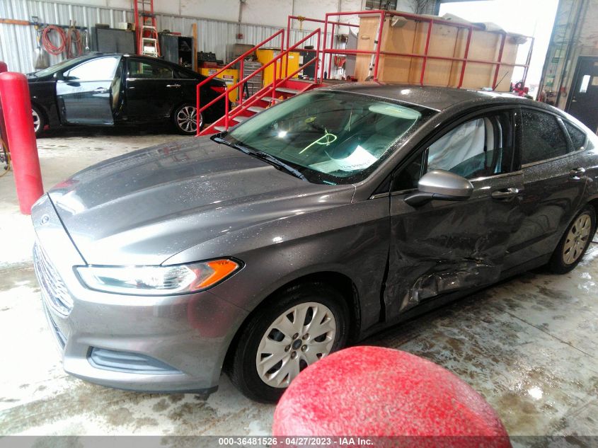 2013 FORD FUSION S - 3FA6P0G71DR317662