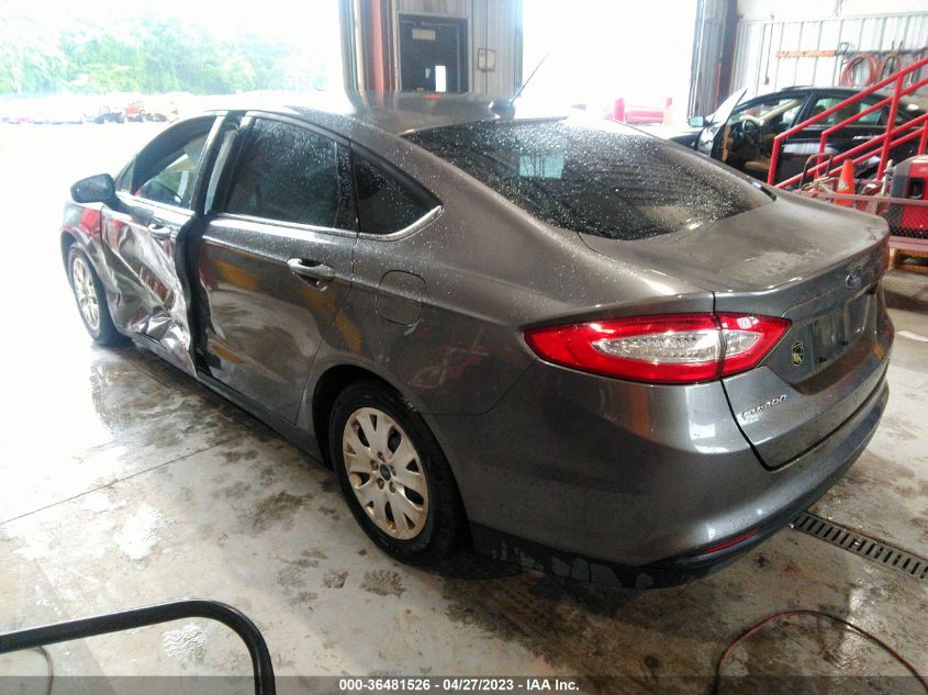 2013 FORD FUSION S - 3FA6P0G71DR317662