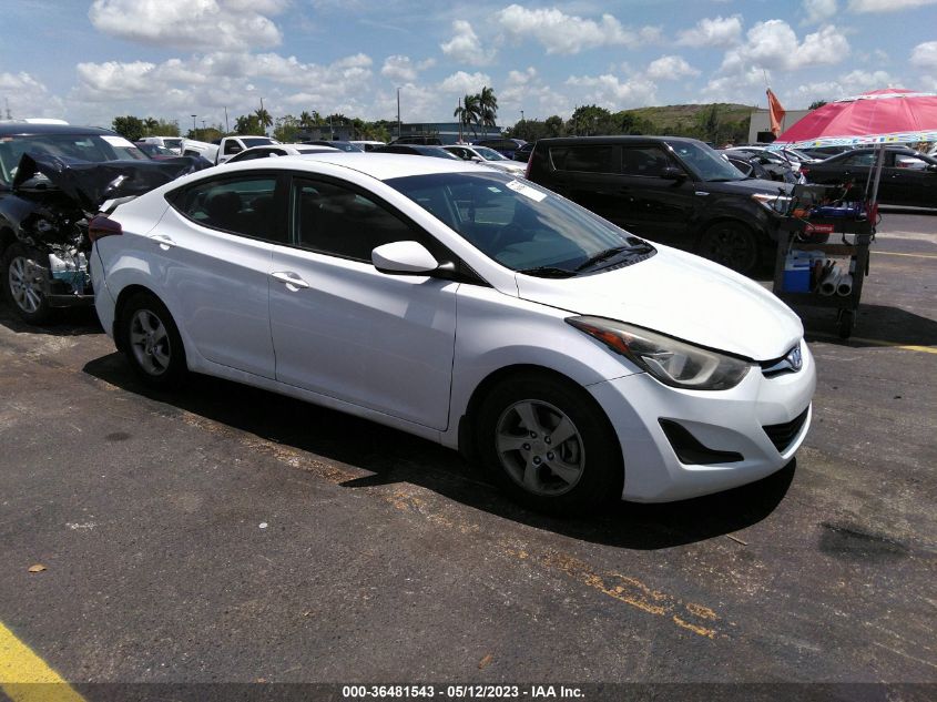 2015 HYUNDAI ELANTRA SE - 5NPDH4AE4FH620017