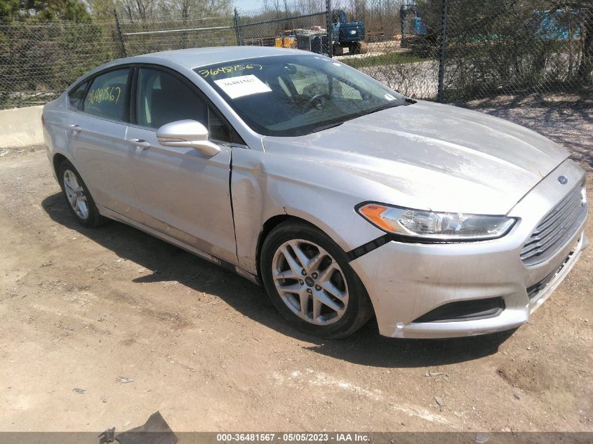 2016 FORD FUSION SE - 3FA6P0H74GR367314