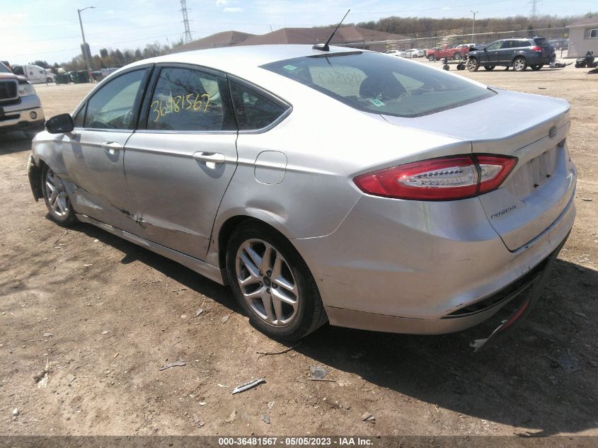 2016 FORD FUSION SE - 3FA6P0H74GR367314