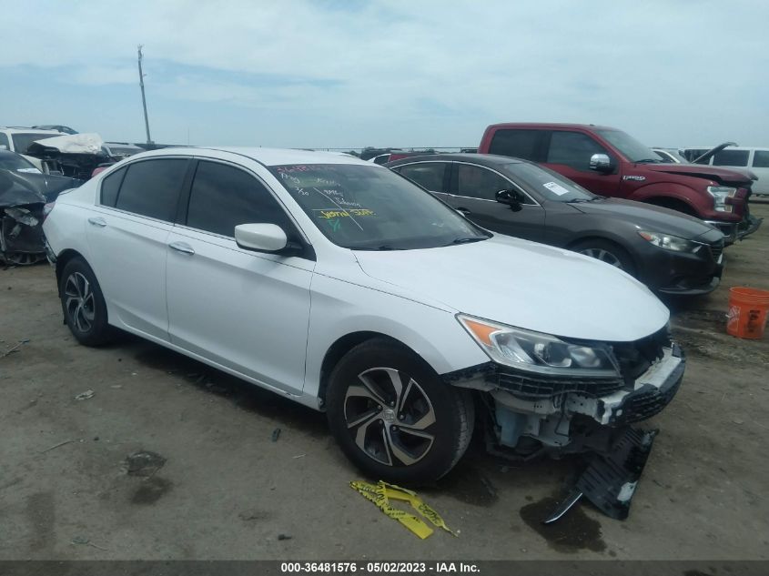 2017 HONDA ACCORD SEDAN LX - 1HGCR2F37HA102225