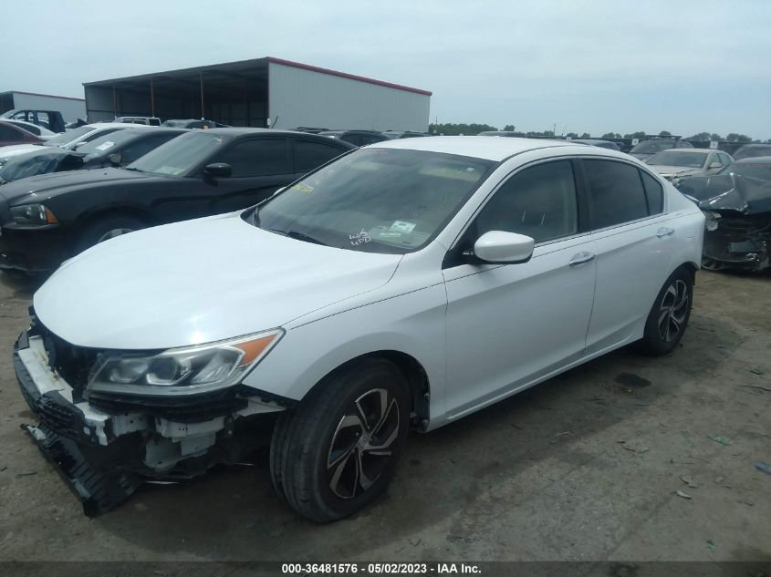 2017 HONDA ACCORD SEDAN LX - 1HGCR2F37HA102225
