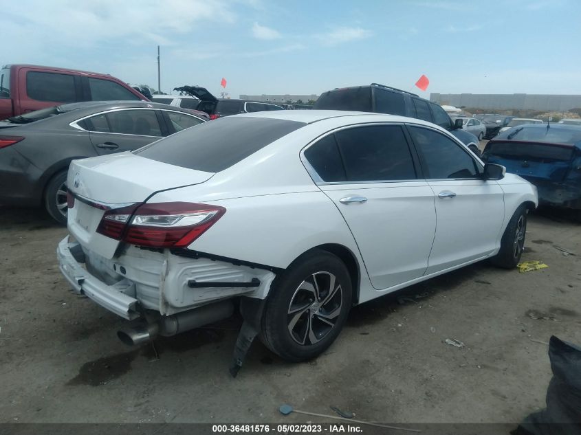 2017 HONDA ACCORD SEDAN LX - 1HGCR2F37HA102225
