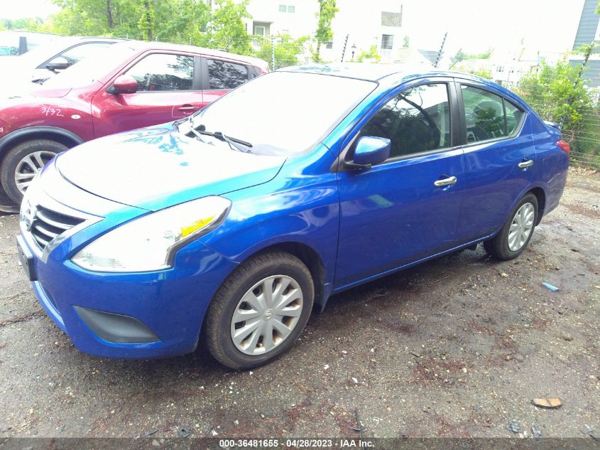 2017 NISSAN VERSA SEDAN SV - 3N1CN7AP1HL902239