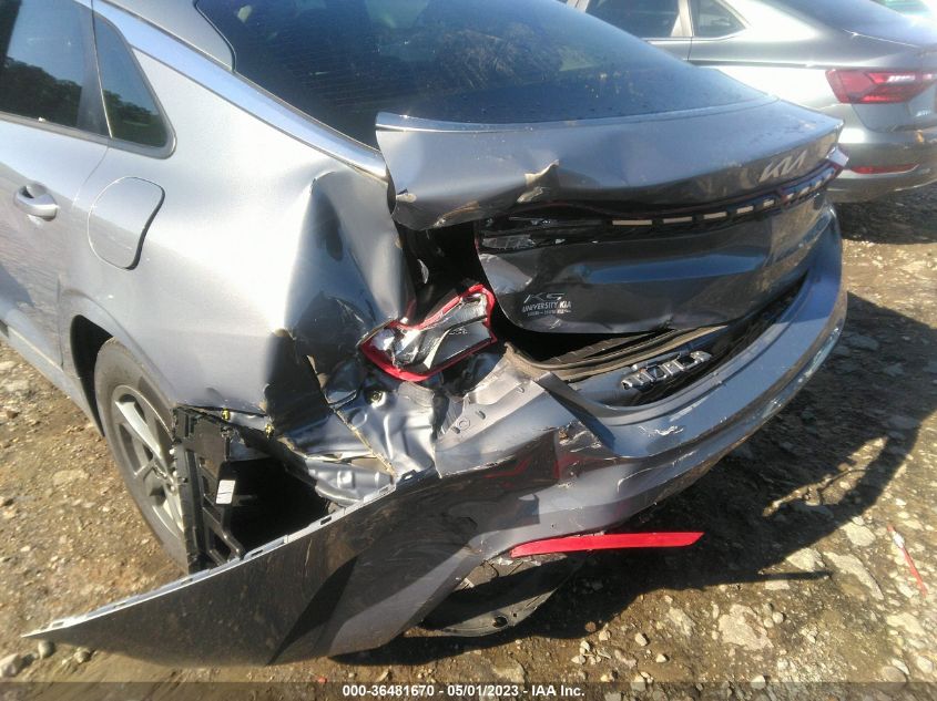 2022 KIA K5 LX - 5XXG24J20NG088277
