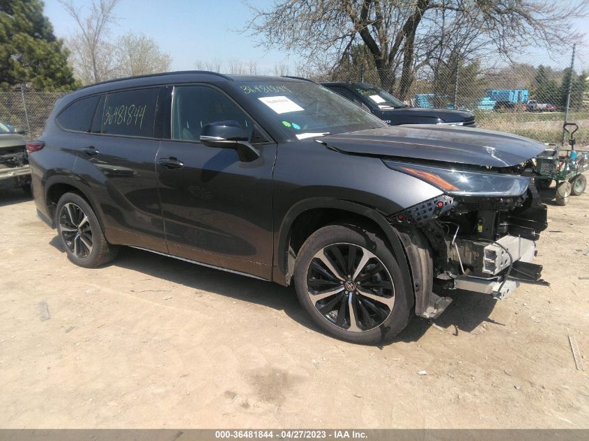 2021 TOYOTA HIGHLANDER XSE - 5TDJZRBH1MS086729