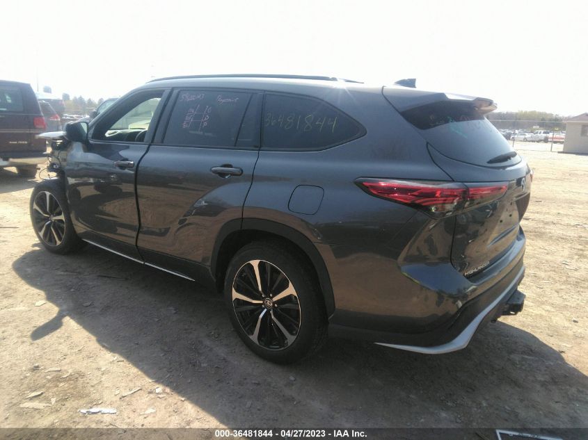 2021 TOYOTA HIGHLANDER XSE - 5TDJZRBH1MS086729