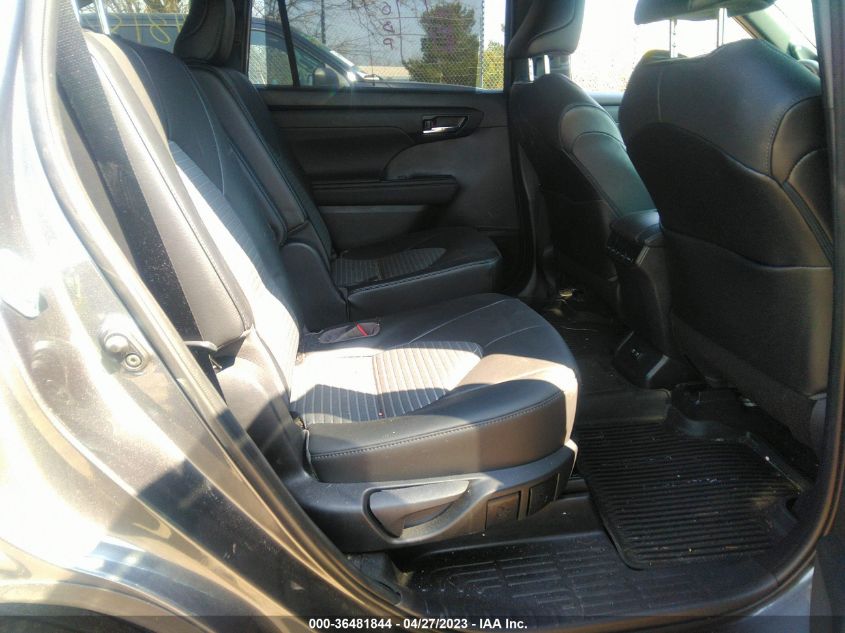 2021 TOYOTA HIGHLANDER XSE - 5TDJZRBH1MS086729