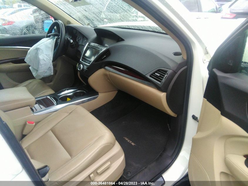 2016 ACURA MDX W/TECH/W/TECH - 5FRYD4H4XGB062649