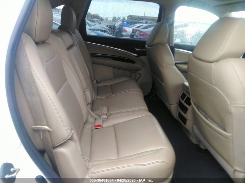 2016 ACURA MDX W/TECH/W/TECH - 5FRYD4H4XGB062649