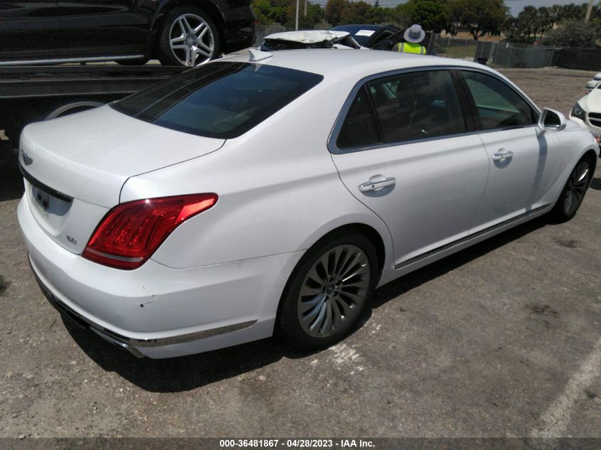 2019 GENESIS G90 5.0L ULTIMATE KMTF54JH9KU064249
