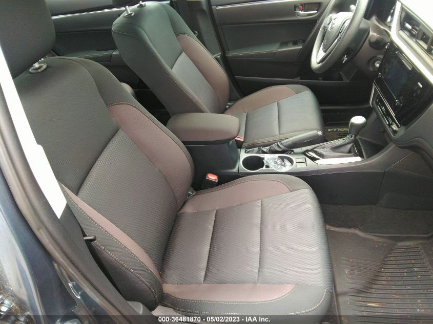 2017 TOYOTA COROLLA LE - 2T1BURHE8HC786763