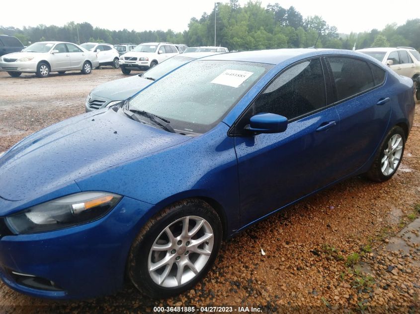 2013 DODGE DART SXT - 1C3CDFBA5DD298686
