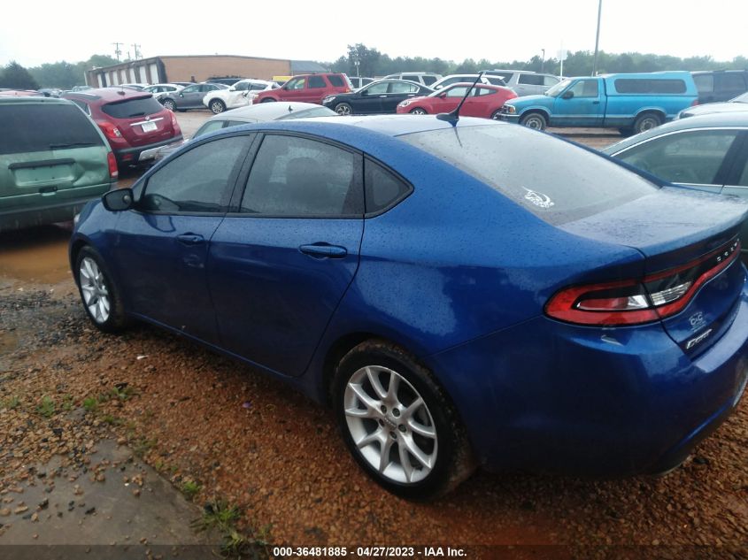 2013 DODGE DART SXT - 1C3CDFBA5DD298686
