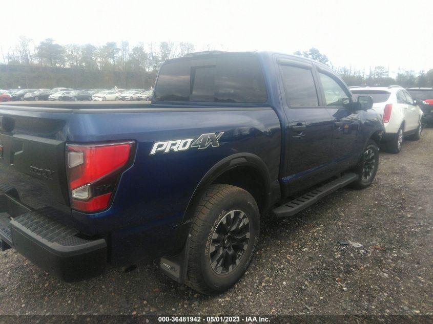 2021 NISSAN TITAN PRO-4X - 1N6AA1ED7MN516915