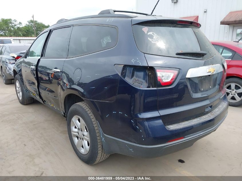 2015 CHEVROLET TRAVERSE LS - 1GNKRFED1FJ363544