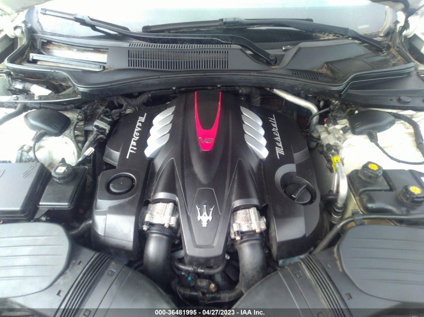 2014 MASERATI QUATTROPORTE GTS ZAM56PPA2E1084668