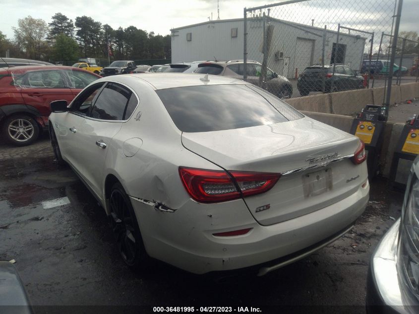 2014 MASERATI QUATTROPORTE GTS ZAM56PPA2E1084668