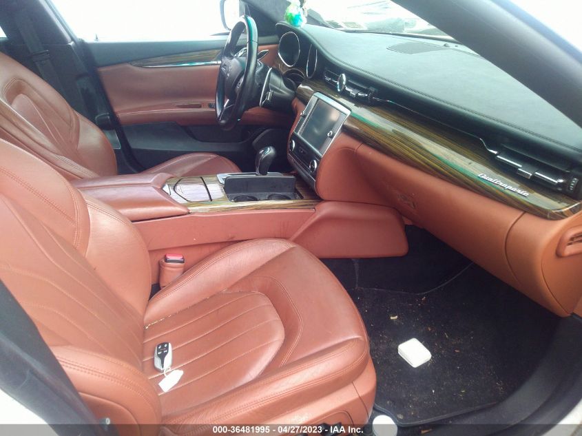 2014 MASERATI QUATTROPORTE GTS ZAM56PPA2E1084668