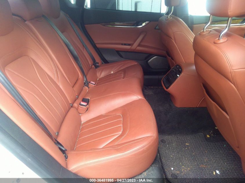 2014 MASERATI QUATTROPORTE GTS ZAM56PPA2E1084668