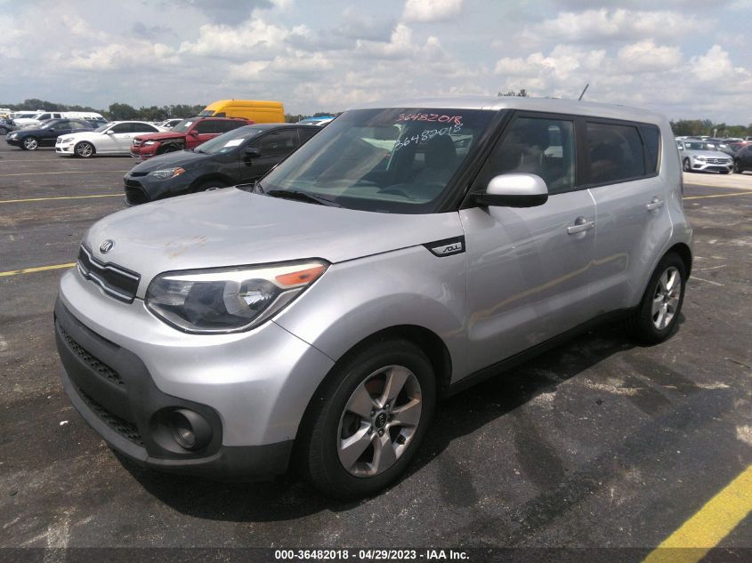 2019 KIA SOUL BASE - KNDJN2A29K7645578