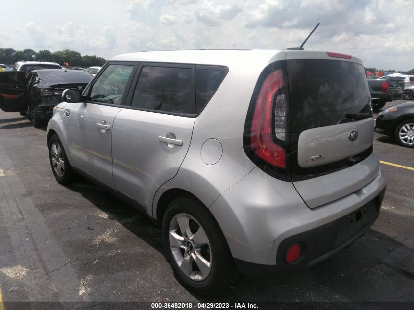 2019 KIA SOUL BASE - KNDJN2A29K7645578