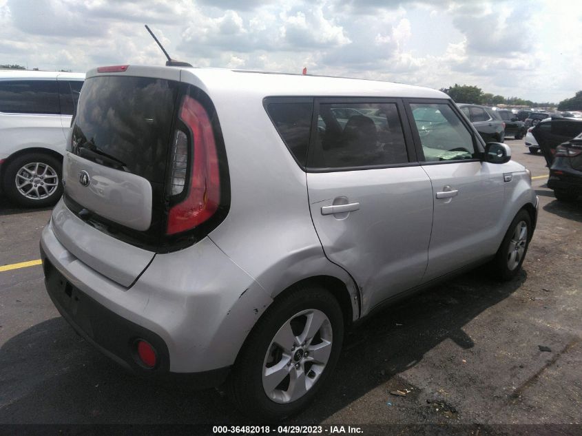 2019 KIA SOUL BASE - KNDJN2A29K7645578