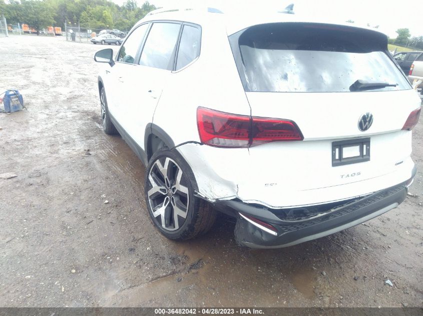 2022 VOLKSWAGEN TAOS SEL - 3VV2X7B24NM046688